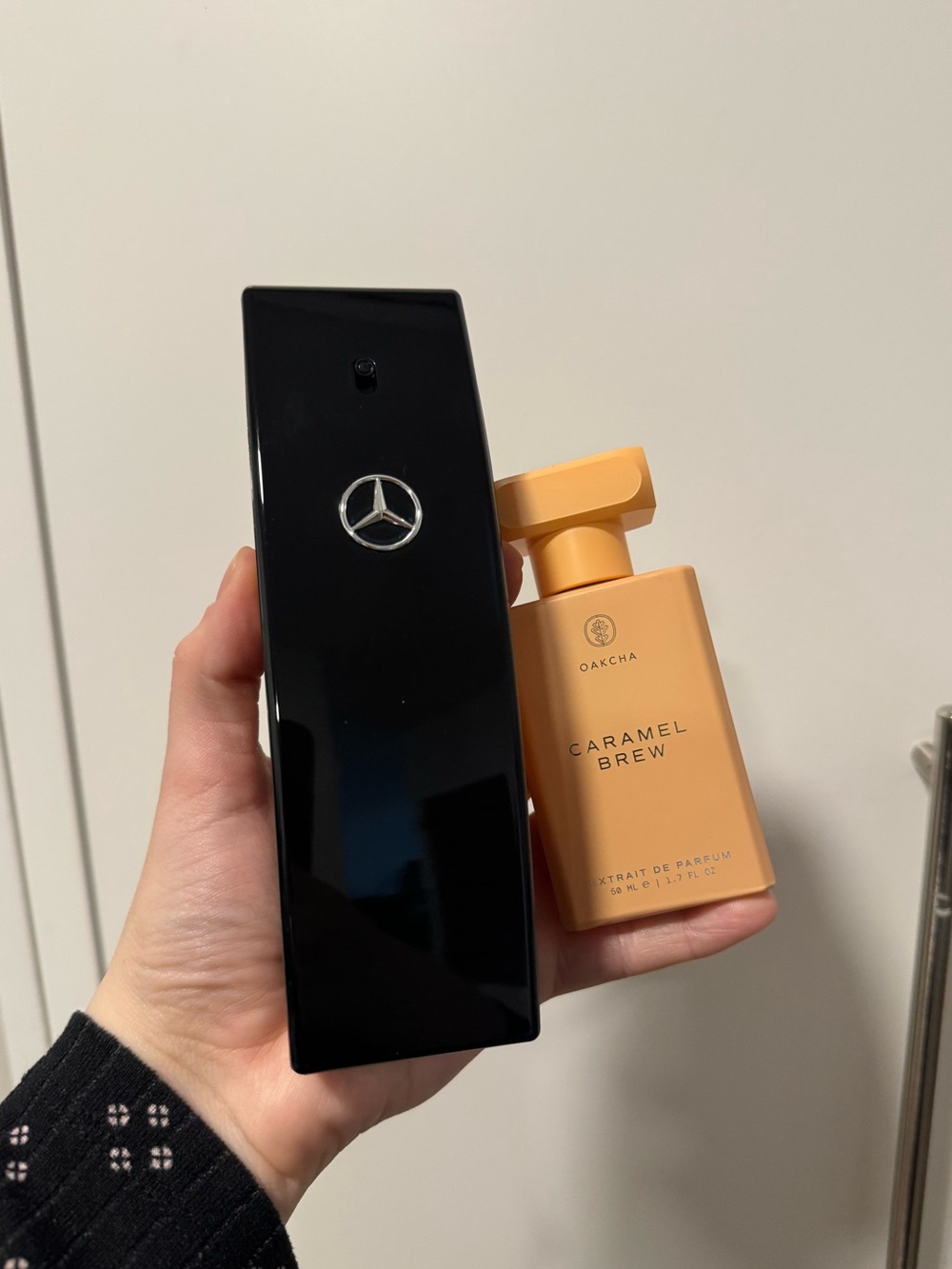 Mercedes Benz Club Black & Oakcha Caramel brew